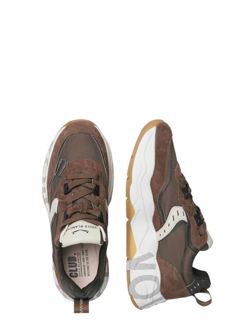 CLUB 105 4D71MARRONE VOILE BLANCHE | CLUB 105 4D71MARRONE